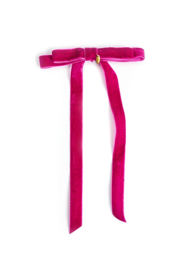 ALICE | Velvet Bow Hair Tie / Barrette